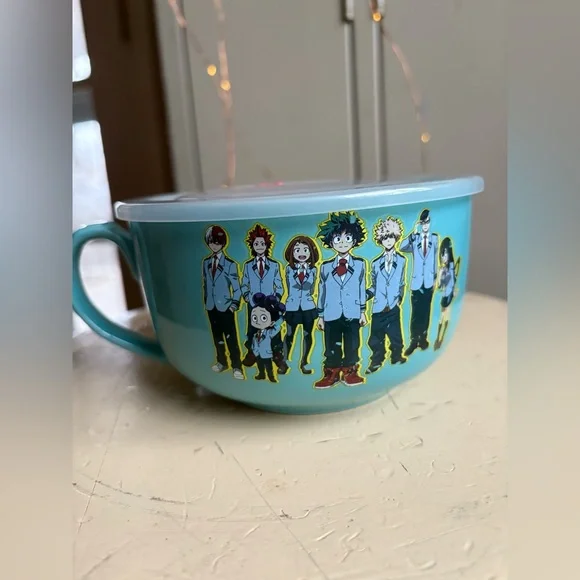 My Hero Academia Class 1-A.Soup Mug With Lid - Picture 6 of 15